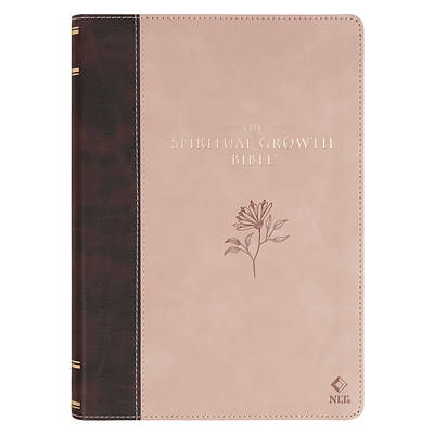 Picture of Nlt, the Spiritual Growth Bible (Faux Leather, Two-Tone Pink and Brown)
