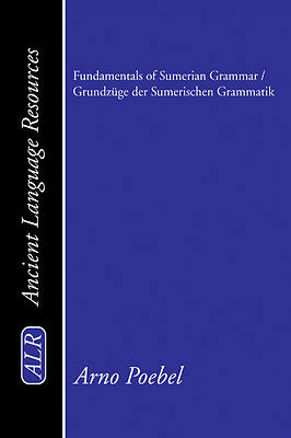 Picture of Fundamentals of Sumerian Grammar/Grundzuge Der Sumerischen Grammatik