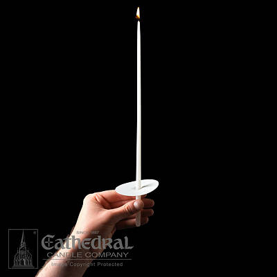 Picture of Cathedral Stearine 14" Congregational Tapers - Box of 100