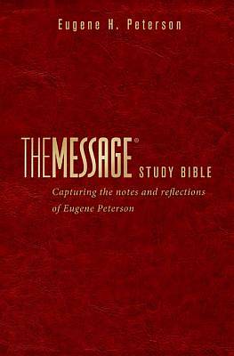 Picture of Message Study Bible - Imitation Leather