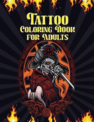 Picture of Tattoo Coloring Book for Adults