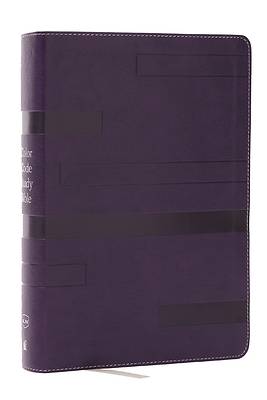 Picture of Color Code Study Bible, Revealing God's Truth Color by Color (Kjv, Purple Leathersoft, Red Letter, Thumb Indexed)