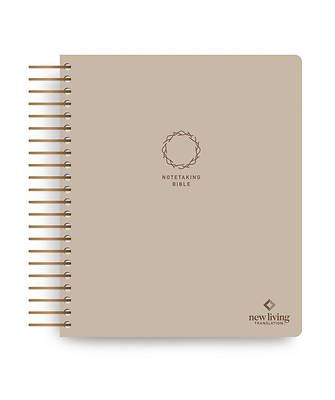Picture of NLT Spiral-Bound Notetaking Bible, Filament Enabled (Hardcover, Classic Tan)