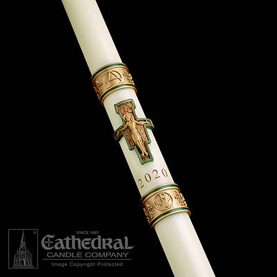 Picture of Cross of St. Francis Paschal Candle