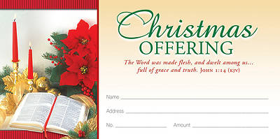 Picture of The Word Was Made Flesh Christmas Off Envelope