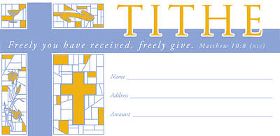 Picture of Tithe Offering Envelope Package of 100