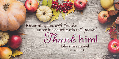 Picture of Thank Him Thanksgiving Offering Envelope