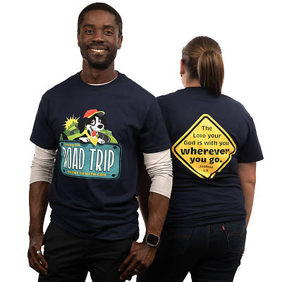 Picture of Vacation Bible School (VBS) 2025 Road Trip Leader T-Shirt Size 3XL