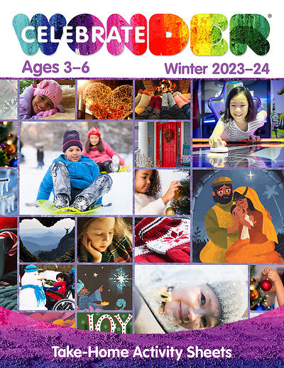 Picture of Celebrate Wonder All Ages Winter 2023-24 Ages 3-6 Take-Home Activity Sheets