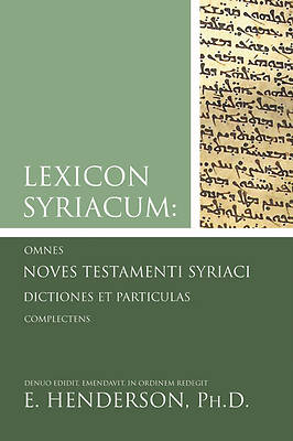 Picture of Syriac New Testament and Lexicon Syriacum