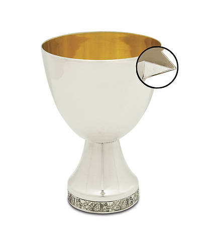 Picture of THE CUP' GOLD LINED CHALICE APPLIED SPOUT