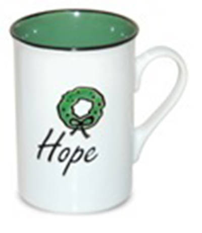 Picture of Christmas Hope Wreath Icon - Mug
