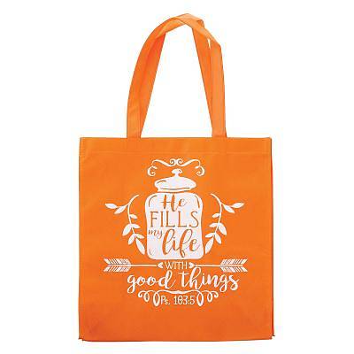 Picture of Non-Woven Tote He Fills Life
