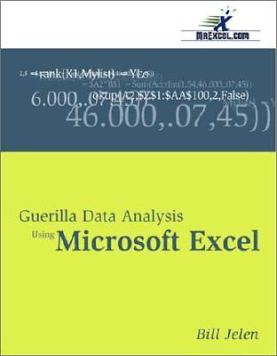 Picture of Guerilla Data Analysis Using Microsoft Excel [Adobe Ebook]