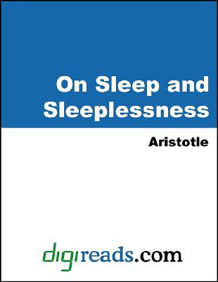 Picture of On Sleep and Sleeplessness [Adobe Ebook]