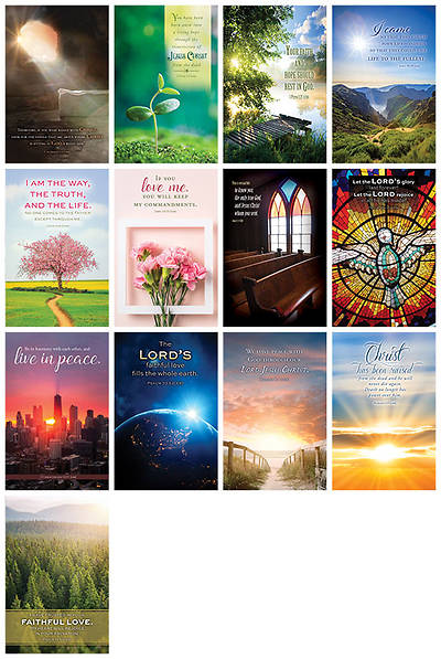 Word Alive! Weekly Bulletin Legal Size (Without Message) April - May - June Kit (Packages of 25)