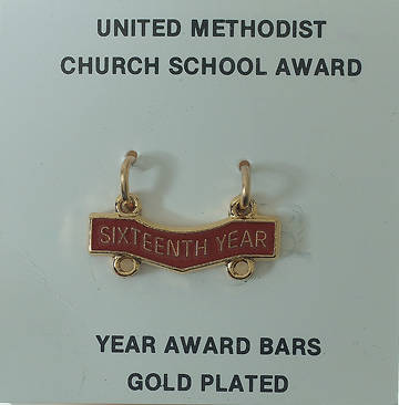 Picture of United Methodist Attendance Bar 16