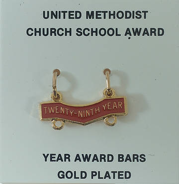 Picture of United Methodist Attendance Bar 29