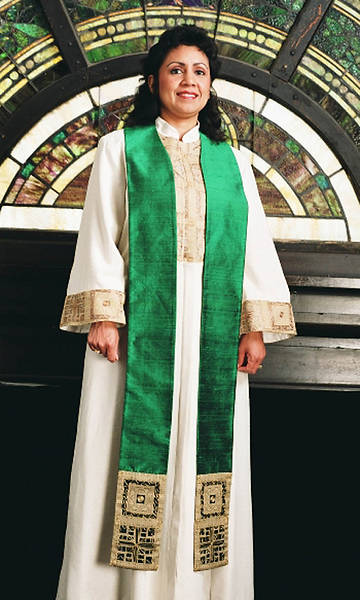 Picture of WomenSpirit Cross Brocade Pastor Stole