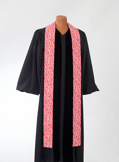 Picture of Red Paisley Stole
