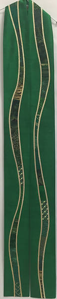 Picture of Jeff Wunrow River of Life Stole Green - 100"