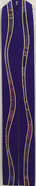Picture of Jeff Wunrow River of Life Stole Purple - 96"
