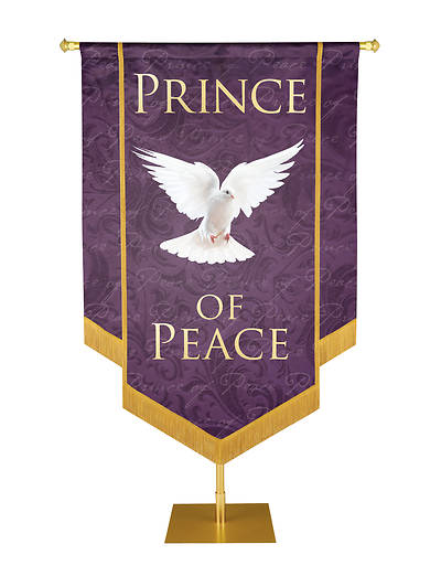 Picture of Prince of Peace Banner Amethyst - 3' 6" x 5'