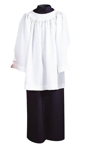 Picture of Abbey Brand Style 215S Acolyte Cassock Black - 11
