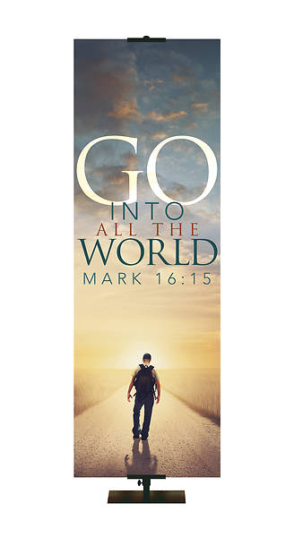 Picture of Go Into the World Banner