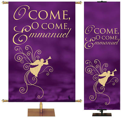 Picture of O Come, O Come Emmanuel Advent Foil Banner