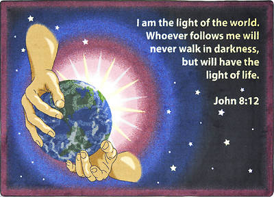 Picture of I am the Light Children's Area Rug