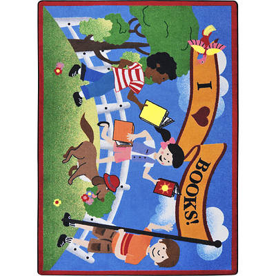 Picture of Library Day Children's Area rug