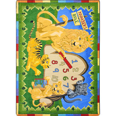 Picture of Number's Rule Children's Area Rug