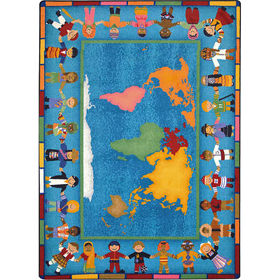 Picture of Hands Around the World Children's Area Rug