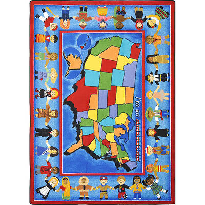 Picture of I'm An American Children's Area Rug
