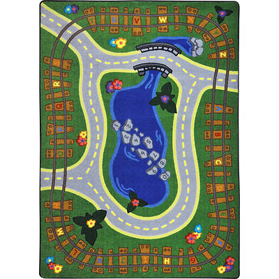 Picture of Alphabet Express Children's Area Rug