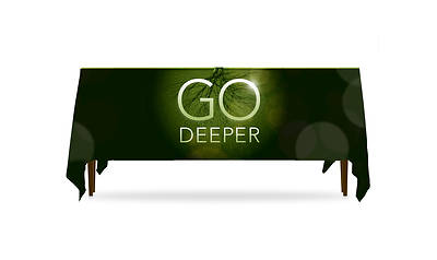 Picture of Deeper Roots Welcome Table Throw