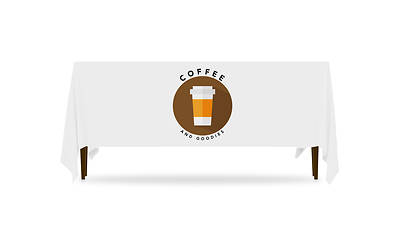 Picture of Burlap Coffee Table Throw