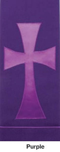 Picture of Pure and Simple Cross Deluxe Bible Marker Purple