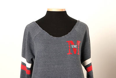 Picture of UMC Ringed Sweatshirt Varsity "M" Emblem