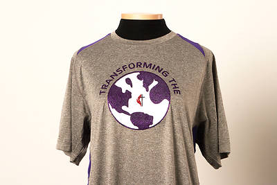 Picture of UMC Transforming the World Contender Tee with Cross and Flame