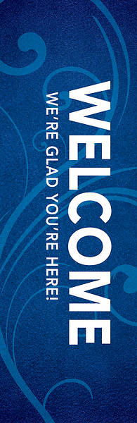 Picture of Flourish Welcome 2 x 6 Banner