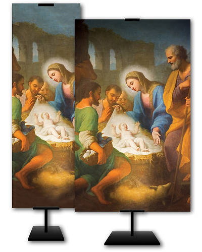 Picture of Nativity of Jesus Christmas Banner