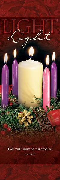 Picture of Light Advent Wreath Week 5 Banner