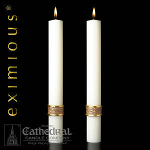 Picture of Cathedral Eximious Evangelium Complementing Altar Candles
