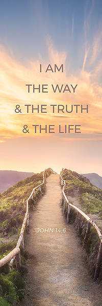 Picture of Way Truth Life Path 2' x 6' Banner