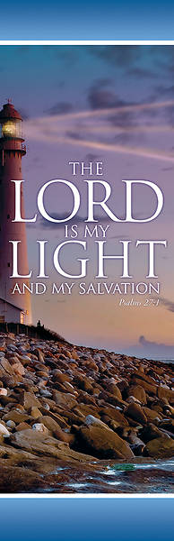 Picture of Lord Is My Light 2'x 6' Banner