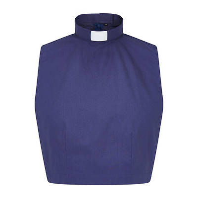 Picture of Fair Trade Women's Clergy Dickey Dark Blue