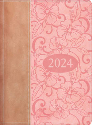 2024 Agenda Ejecutiva - Tesoros de Sabiduría - Beige Y Rosa: Agenda  Ejecutivo Con Pensamientos Motivadores (Imitation Leather)