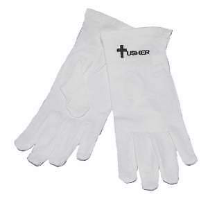 black usher gloves